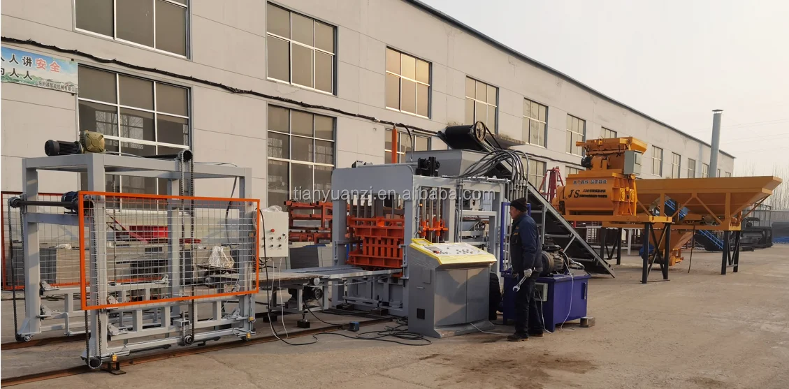 QTY4-15A new technology brick machine/concrete brick making machine technology/hollow block brick making machine