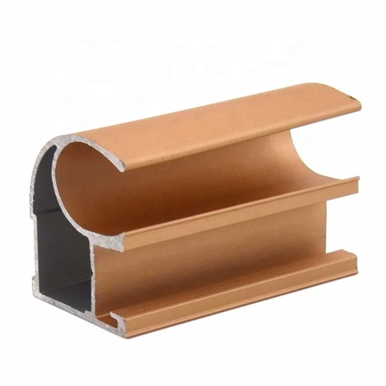 Factory Manufacturer Industrial Powder Coating Handle Aluminium Extrusion Profile