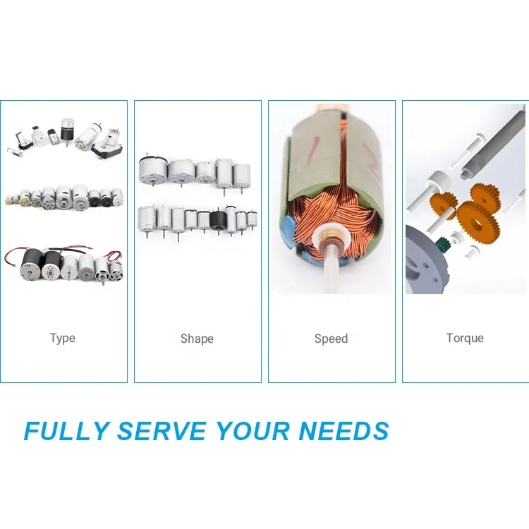 Kinmore high speed 12v 18v 12000rpm motor electric hand blender dc motor for agitator