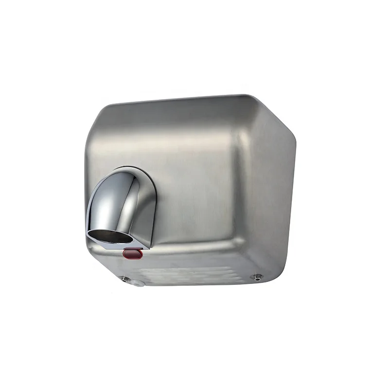 KUAIERTE K2502A Fast Drying Touchless Wall Mounted Hygiene Stainless Steel Conventional High Speed Hand Dryer for bathrooms