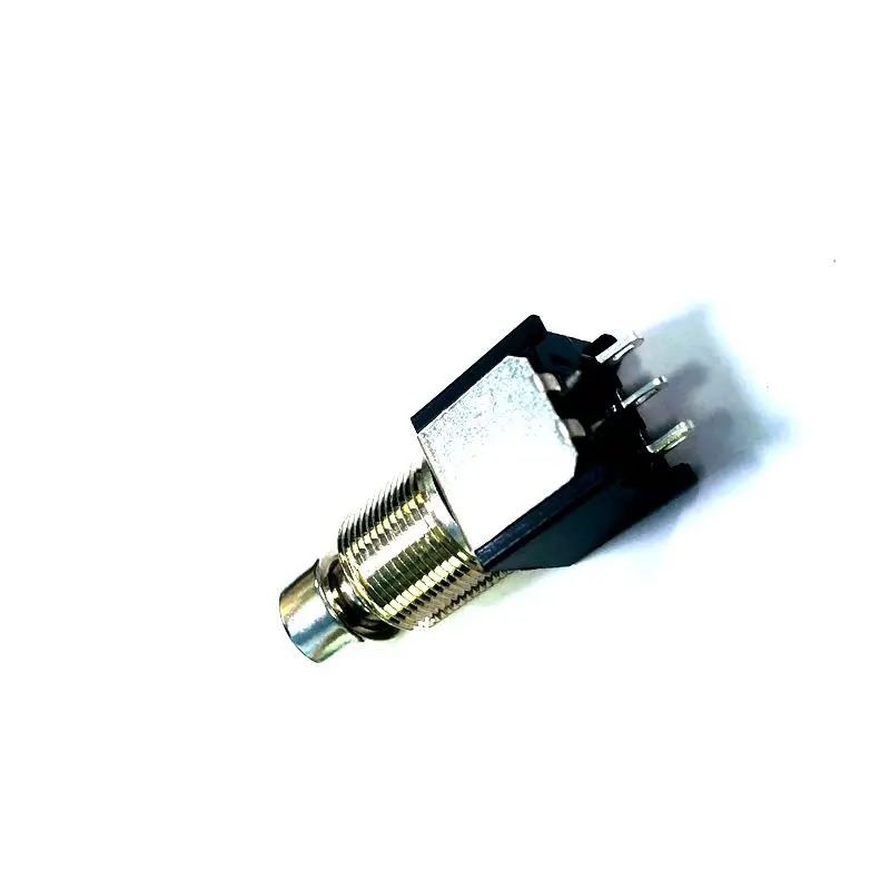 Original  SF12N  SPDT/DPDT  3 solder lug Pin sliver color Metal shaft momentary foot Switch for guitar effects