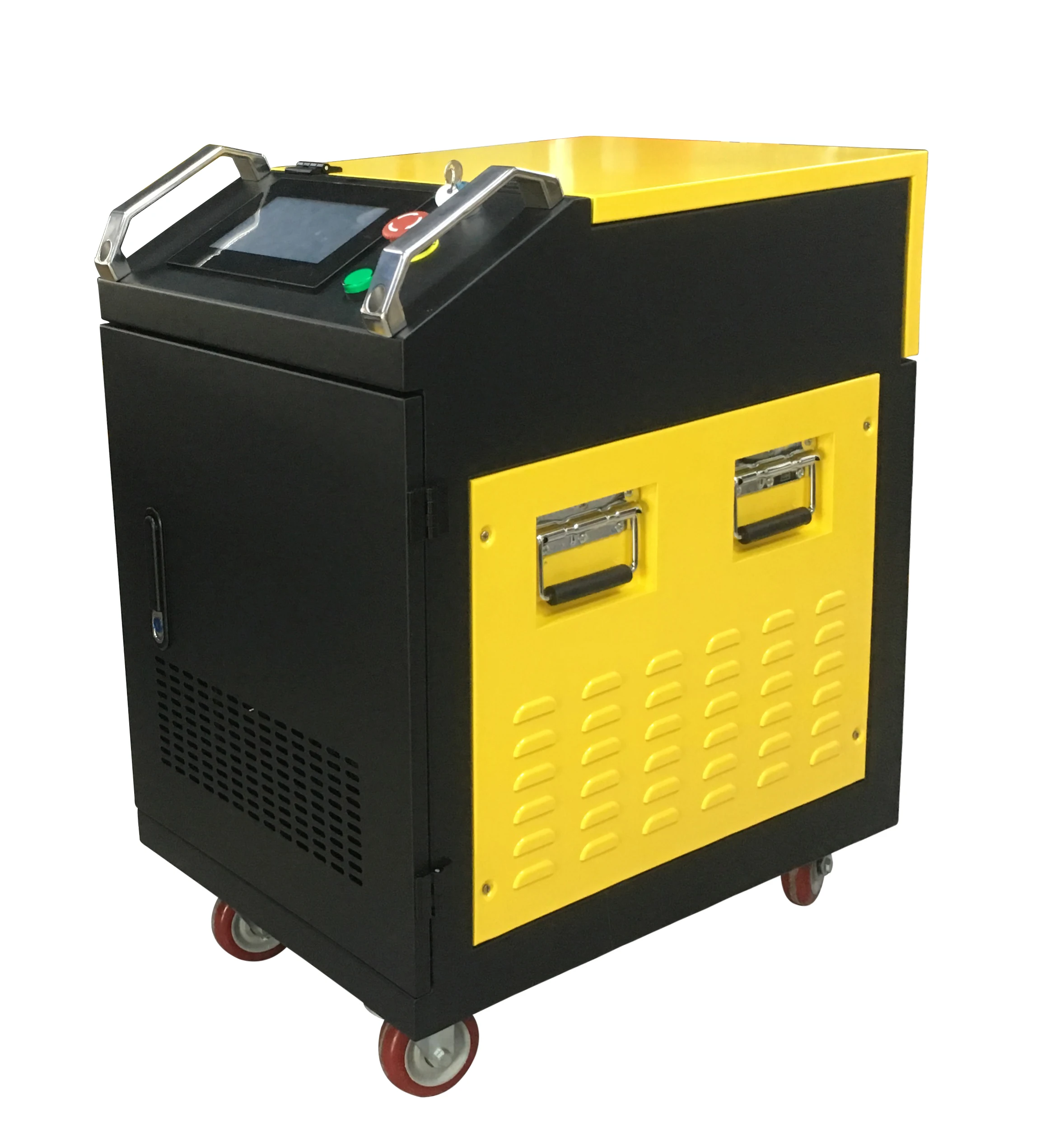 China factory pulsed laser cleaning machine for rust paint oxide oil removal 100w 200w 300w 500w