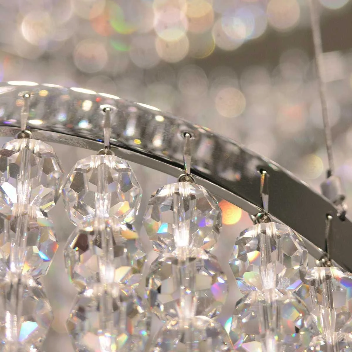 New arrival LED Spiral Crystal Chandelier Light Lustres de cristals for Living Room