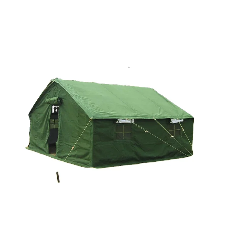 Aosener 93A type heavy duty canvas squad green tent for winter with heating winter tent