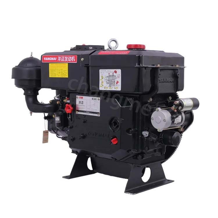 yangmai marine 1 cylinder diesel engine 8hp 10hp 15hp 20hp more durable 22hp 28hp marine diesel motor