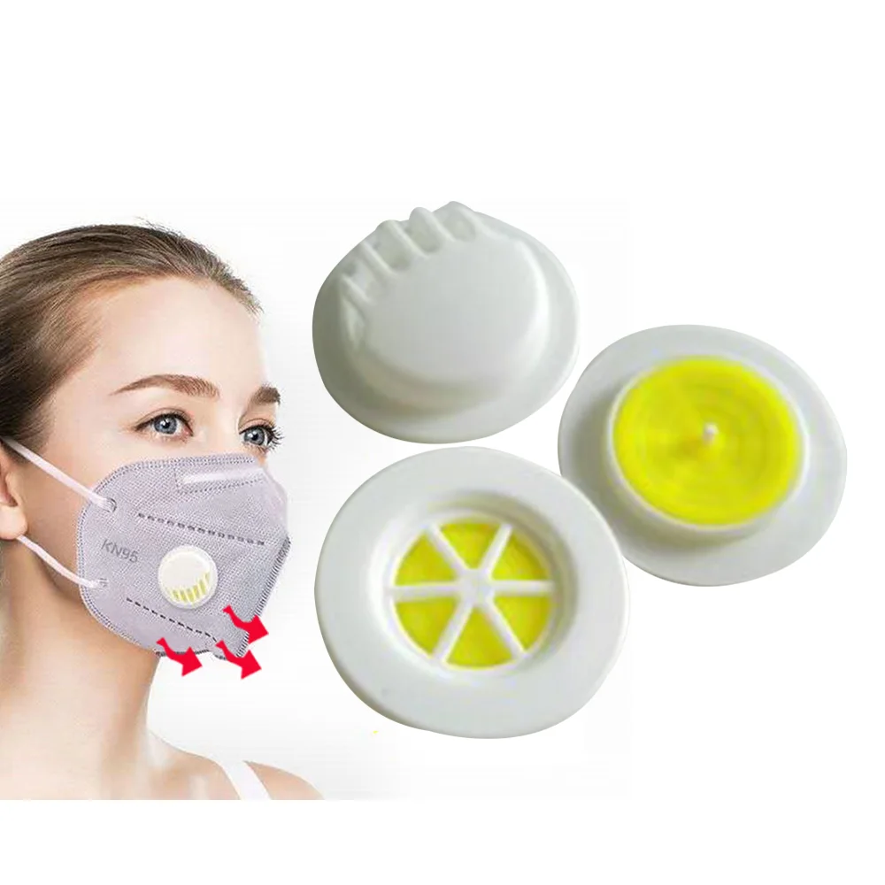 Manufacturers supply Mask-specific breathing valve one way air valve black white exhalation valve