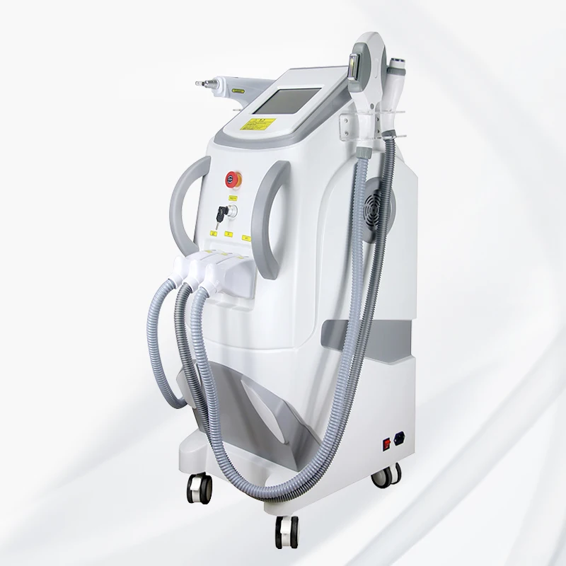 10%OFF! Removing Wrinkles IPL OPT +RF+ND YAG Laser 3 in 1 Skin Rejuvenation Multifunctional Beauty Machine for factory price