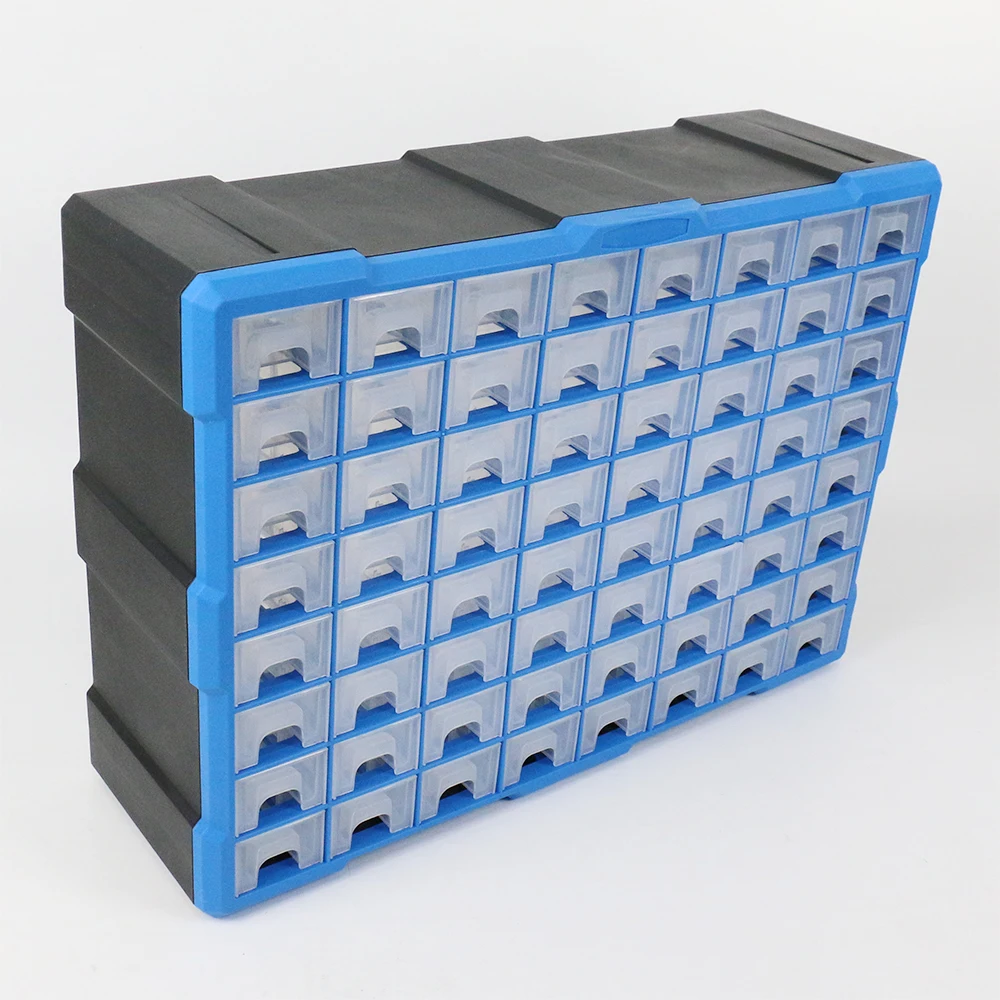 Plastic Storage Box Transparent Organizer Container Modular Enough Capacity for LEGO