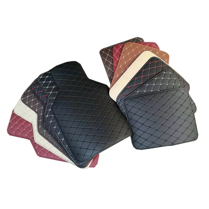 2022 High Quality 3d 5d Custom Leather Wholesale  Material Car Carpet Foot Mats Universal Car Foot Mat