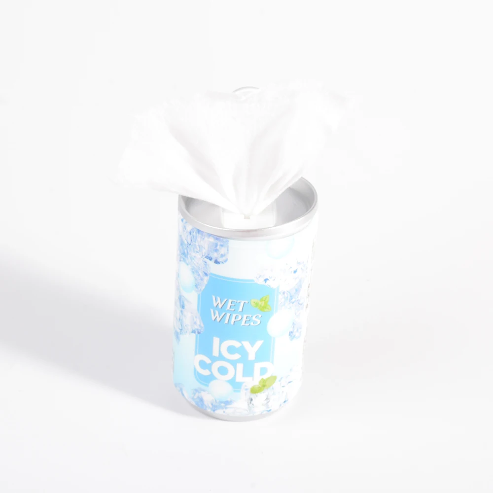 Customized Cooling Wet Wipes Pocket Mini Wet Wipes Custom Logo Baby Wipes Summer Cooling Products