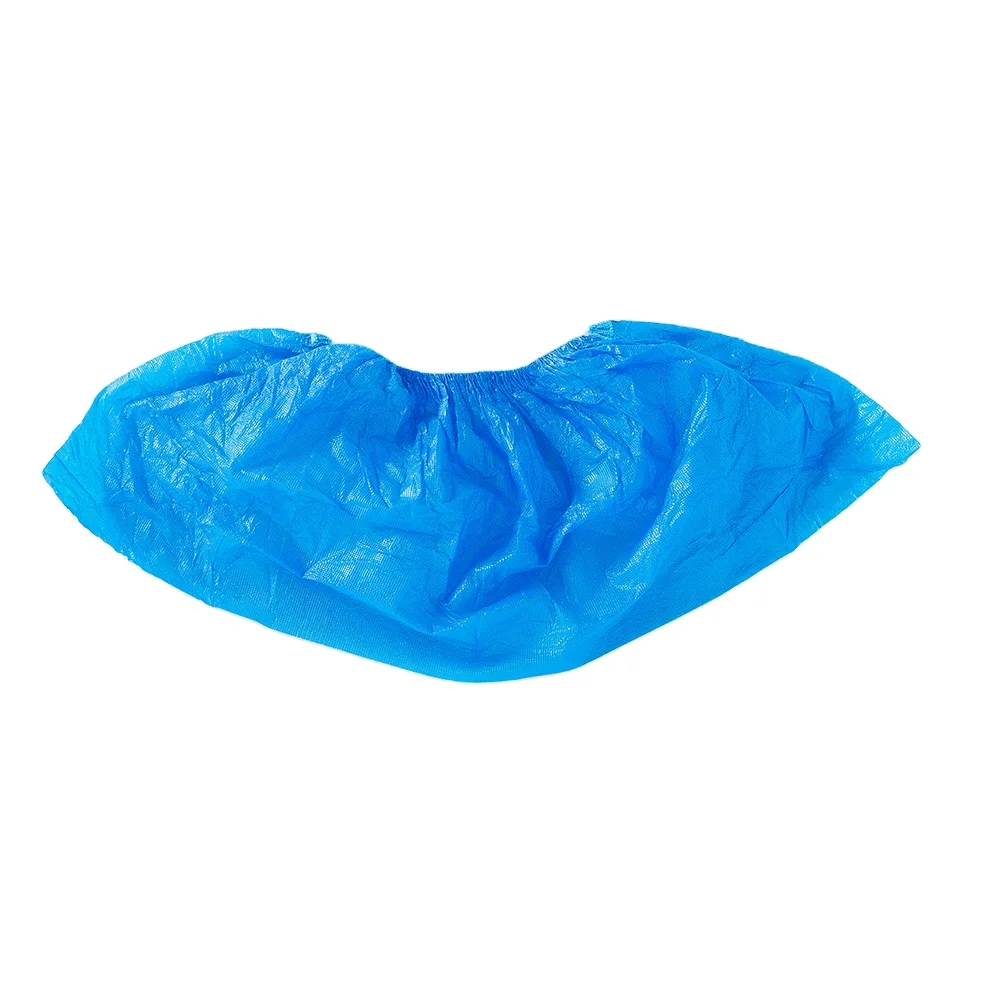Competitive price pe shoe cover with best quality Coated shoe cover waterproof shoe covers