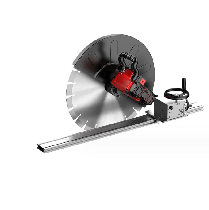 Hot selling Electric Dual Motor Stone Concrete Wall Cutting Machine Wall Chaser With Saw Blades