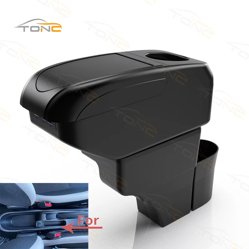 TONC Effortless Interior Organization Car Armrest Console Storage Solution Tailored for Nissan Note,Elevating Driving Experience