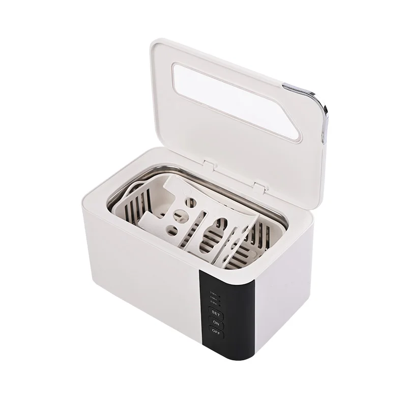 Factory Hot Sale Portable Mini Dental Jewelry Watches Glasses Ultrasonic Cleaner Rust Removal Household