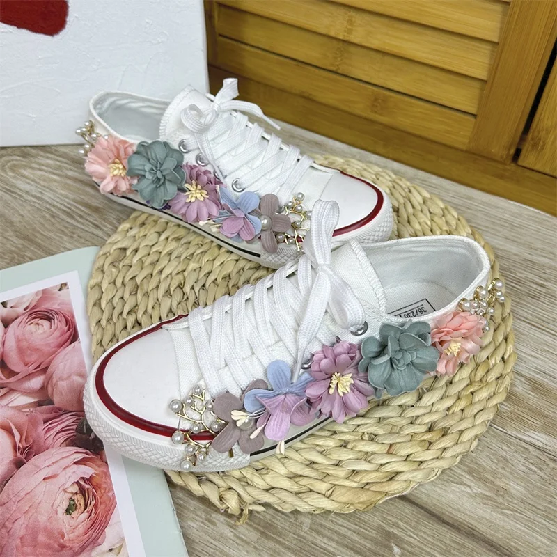 Custom Casual Men Breathable Rubber Sole Walking Style Vulcanize Shoes Canvas Trendy Shoes