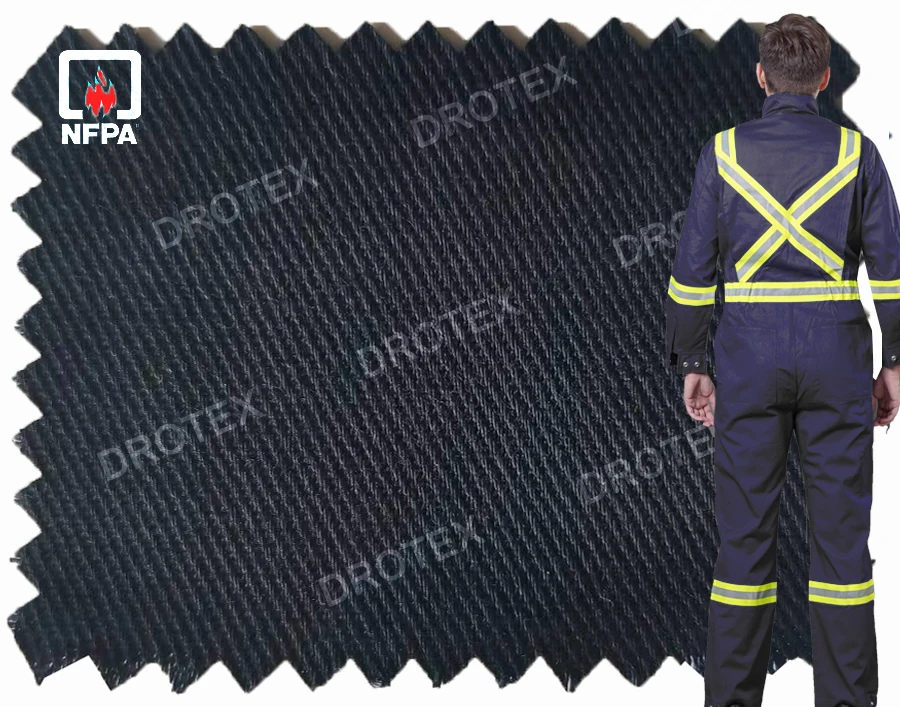 UL Certification Cotton Nylon 88/12 Fireproof Flame Retardant Fabric for America Market