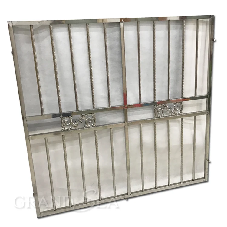 Заводская поставка алюминиевых окон в Пакистане с дизайном гриля