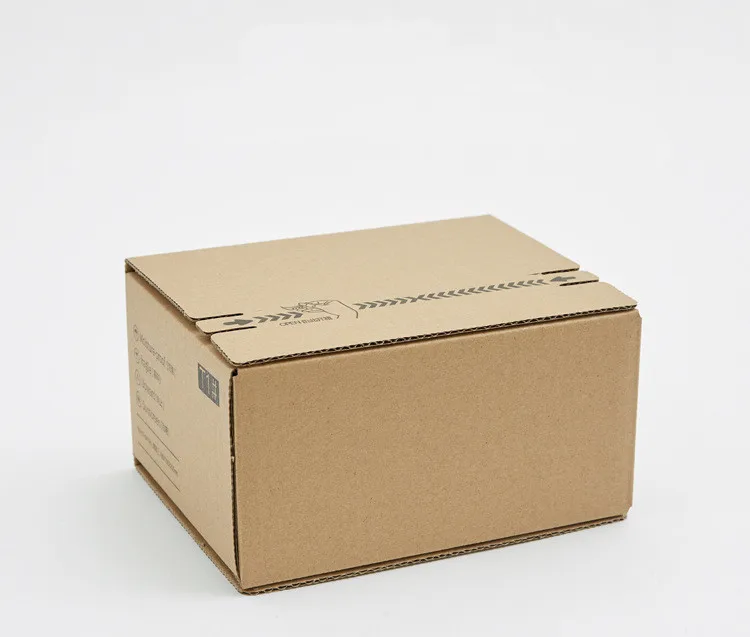 Wholesale New Design Glue Kraft Corrugated Paper Packaging Easy Tear Mailer Box