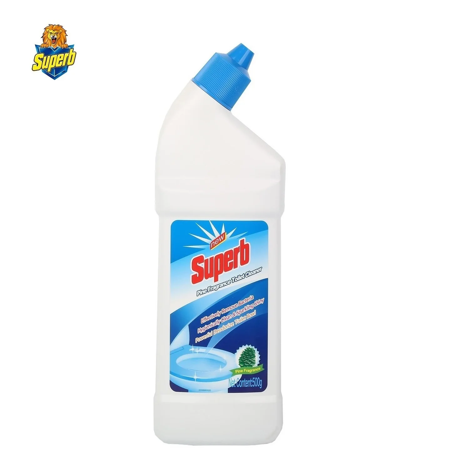 Spray Detergent Superb Liquid Detergent 500g Bottle Deep Cleaning Toilet Cleaner Pine Fragrance Toilet Cleaner