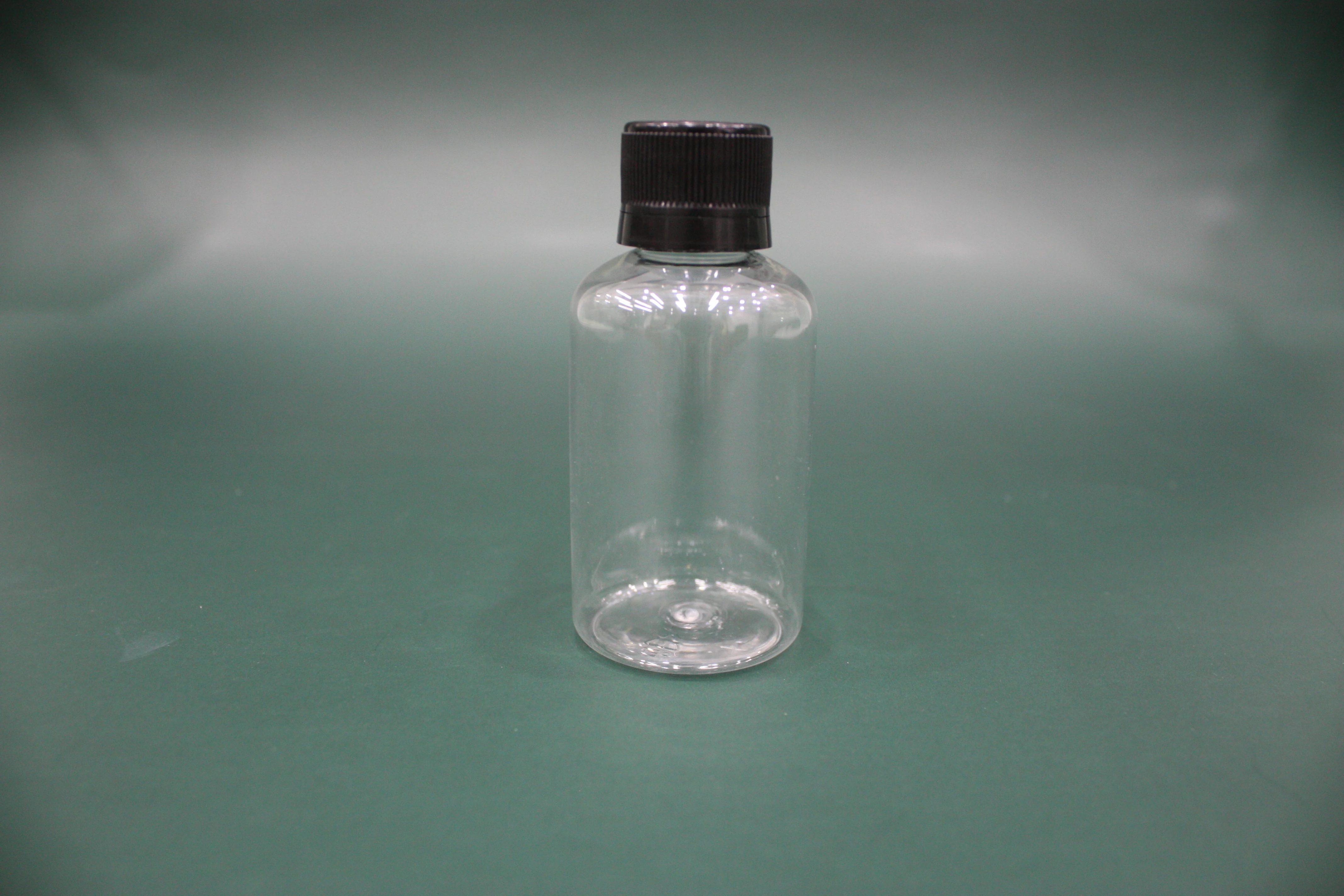 Amber Plastic Lotion Bottle Flip Top Cap Bottle Hotel Travel Size Mini Shower Gel Body Wash Toner PET Bottle