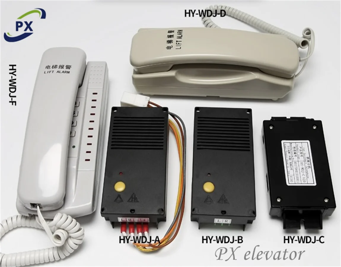 Hitachi Лифт сигнализация домофон HY-WDJ-C/A/B/D/F рация верхняя часть автомобиля запасные части для вторичного домофона