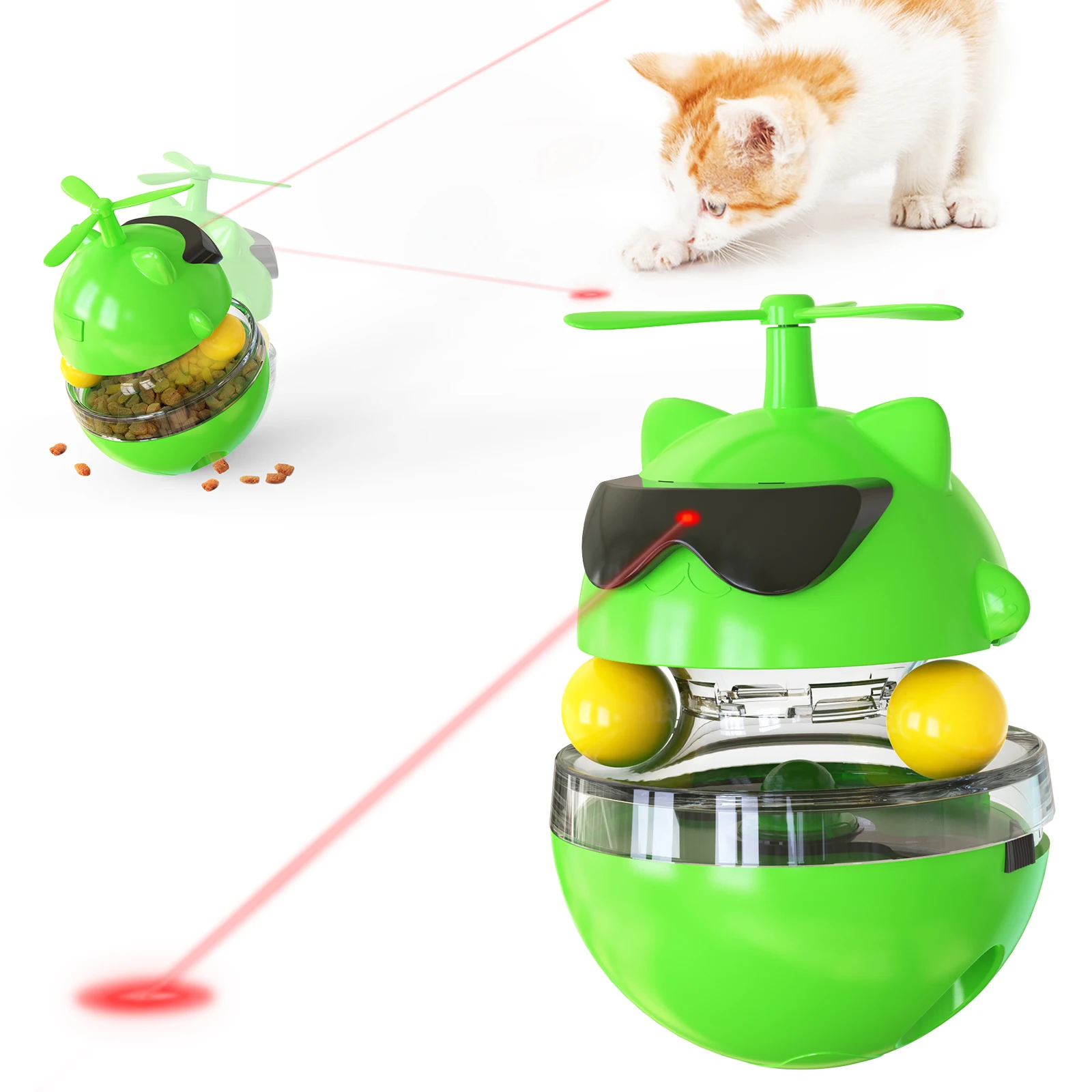 Игрушка для кормления кошек с молнией многофункциональная электрическая игрушка