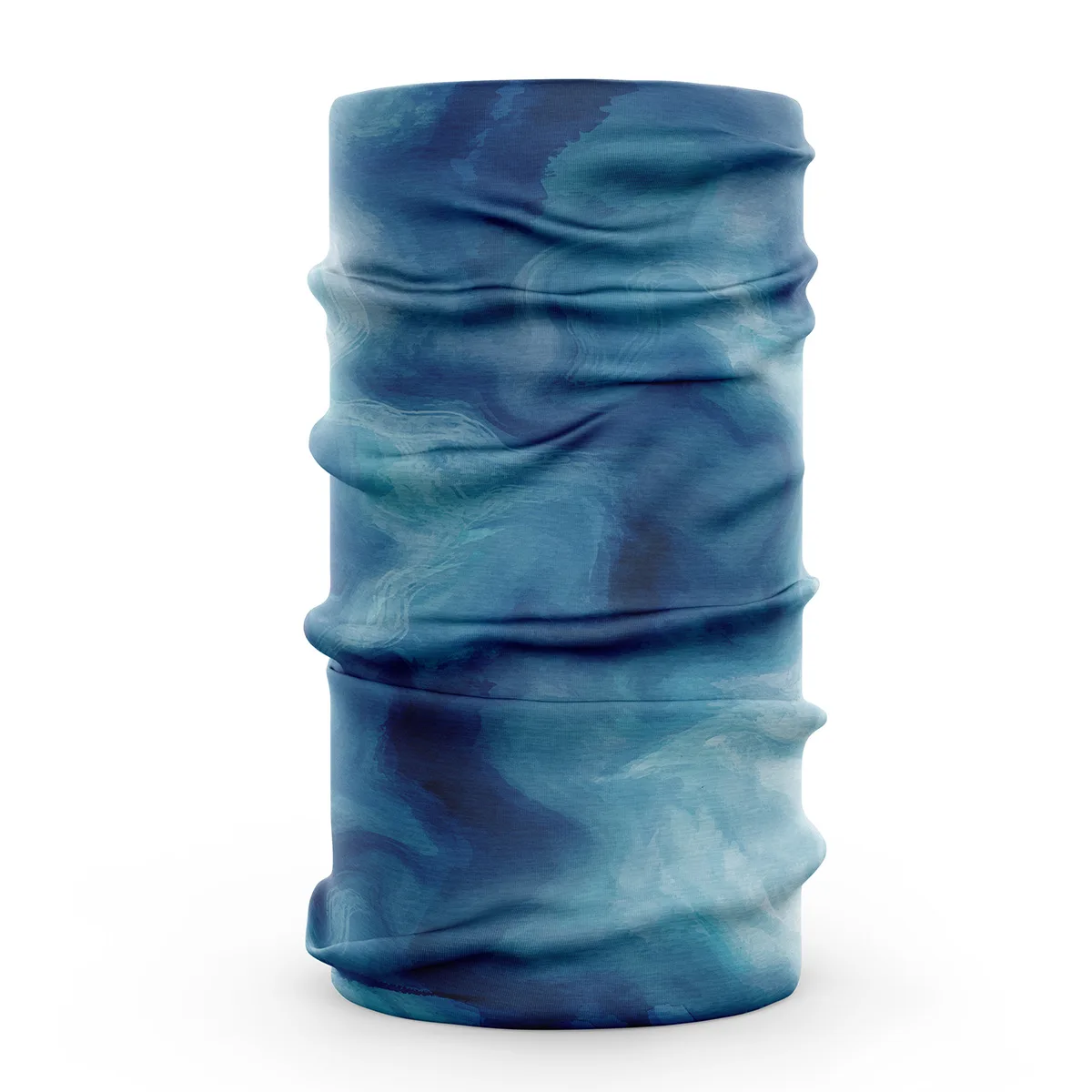 Wholesale Multifunctional  Seamless Digital Printed REPREVE Bandana Head wrap Neck Gaiter Tube Bandana with Skull