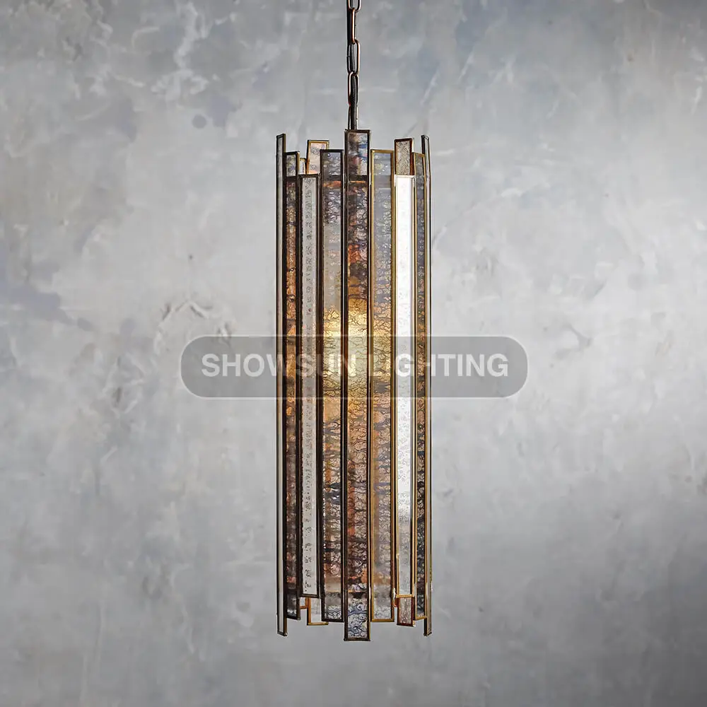 Post-modern single head kitchen island iron pendant lights modern