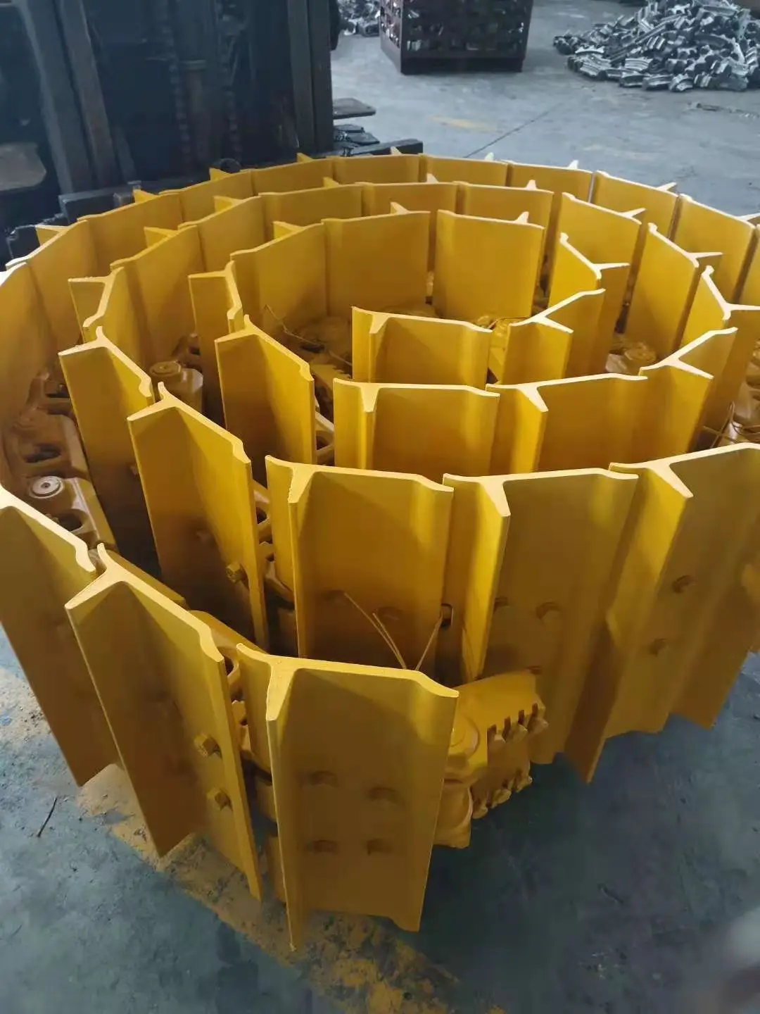 Bulldozer D6R track assembly 40 sections
