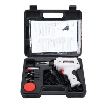 Tin Soldering Iron Kit with work light 12pcs set 100W Automatic Electric Soldering Iron Tin Gun Industrial high-power