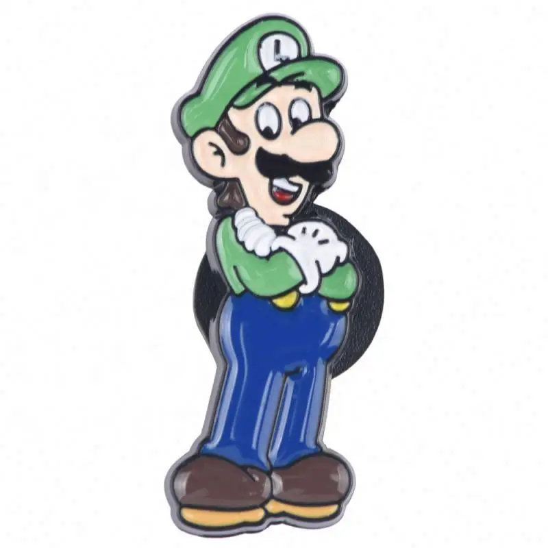 Custom Cartoon games logo pin brooch Metal cartoon enamel lapel pin for decoration