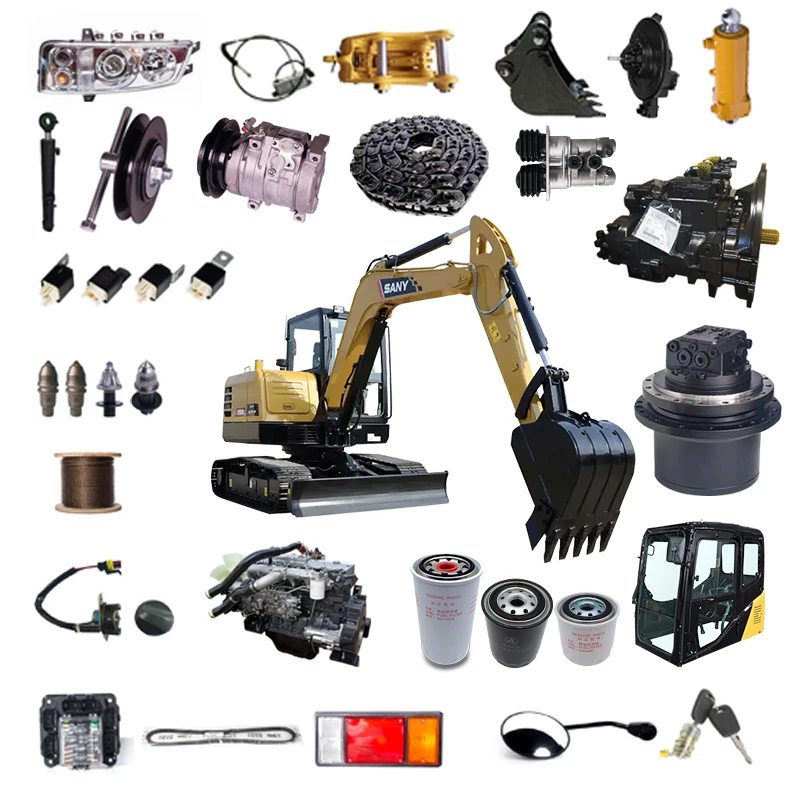Оригинальные запасные части для экскаватора sany 215c sanny