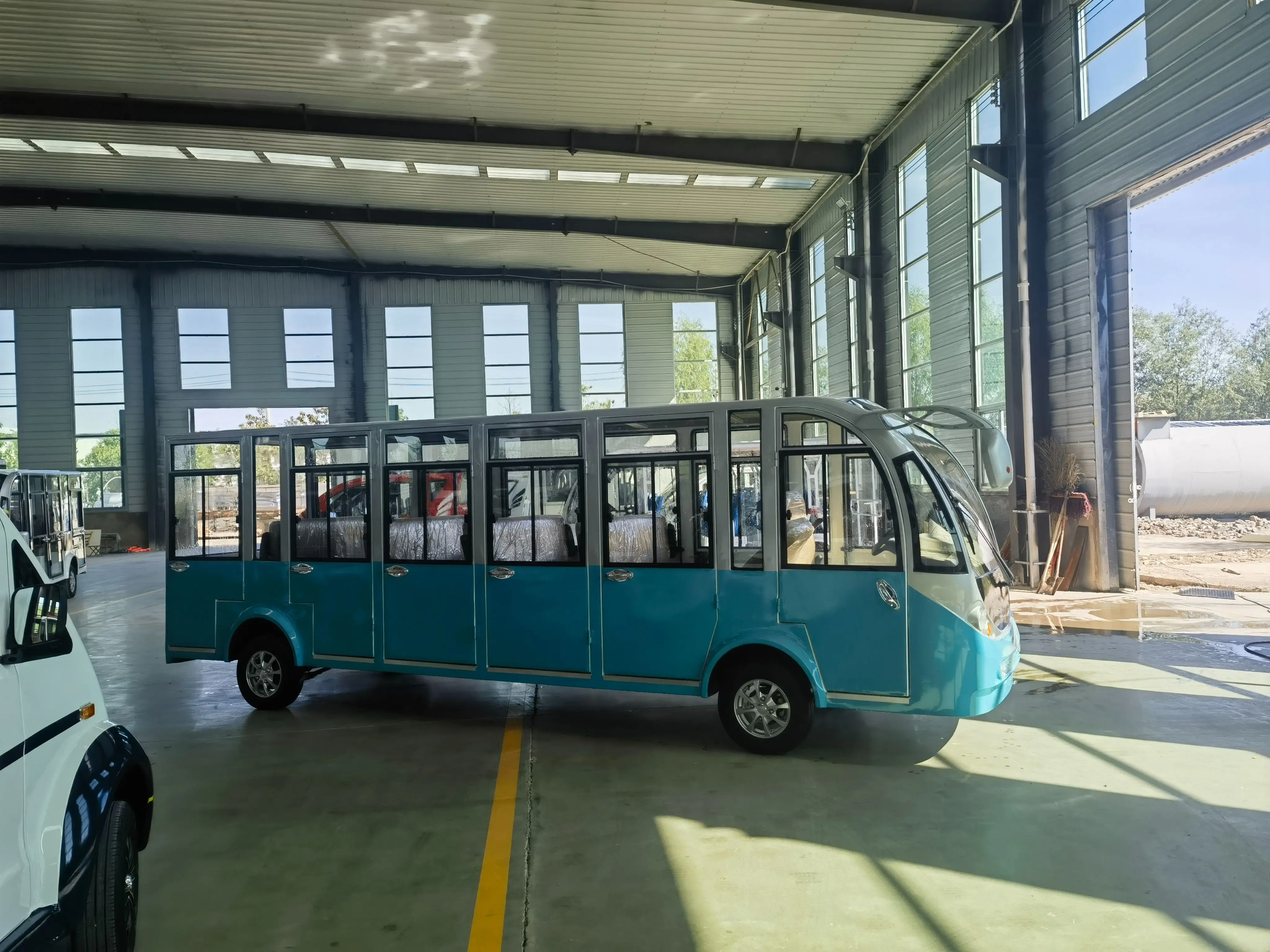 2024 роскошный 17-местный Электрический экскурсионный автобус 72 В легковой автомобиль с классическим дизайном устойчивый туристический городской курорты