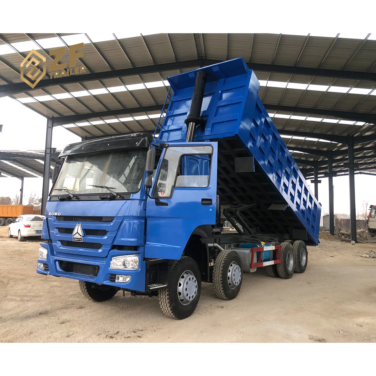 Новый 40-тонный самосвал Howo 10 колес 6x4 ручной 371 л.с. дизельный мини-грузовик RHD доступен левый правый руль