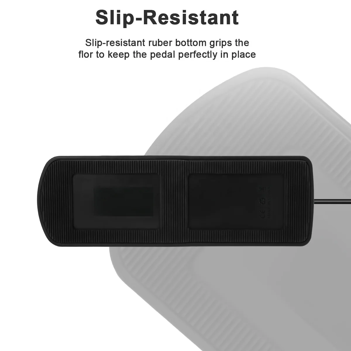 New Design non-slip single sustain pedal for piano electric keyboard foot pedal