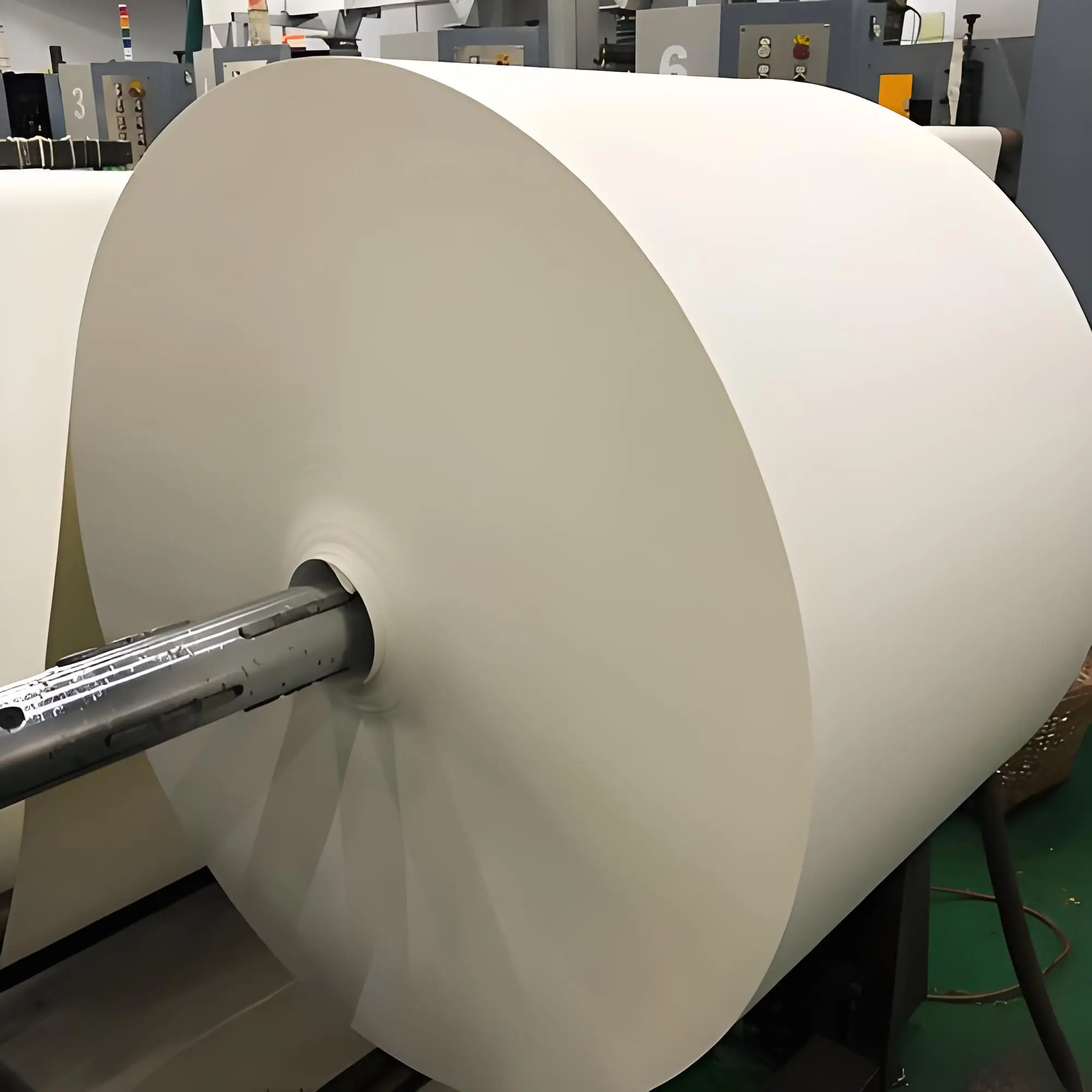 China Supplier Paper Reel PE Coated Paper Cup Raw Material Bottom Paper Roll for Bowl and Cups
