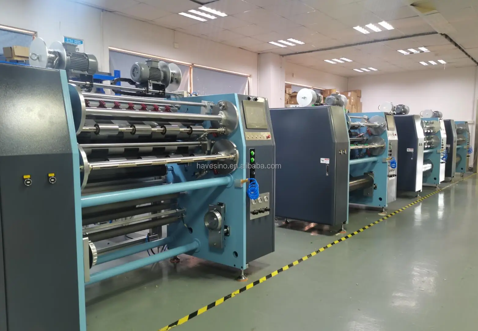 Safety features TTR slitting machine Cinta de Cera-Resina Slitting Machine Wax Ribbon Slitter Brother TTR slitting machine