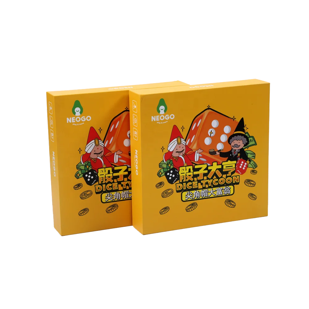 Bokesi Promotional Customized Printing Waterproof Plastic Adult Party Game Board Game For Family