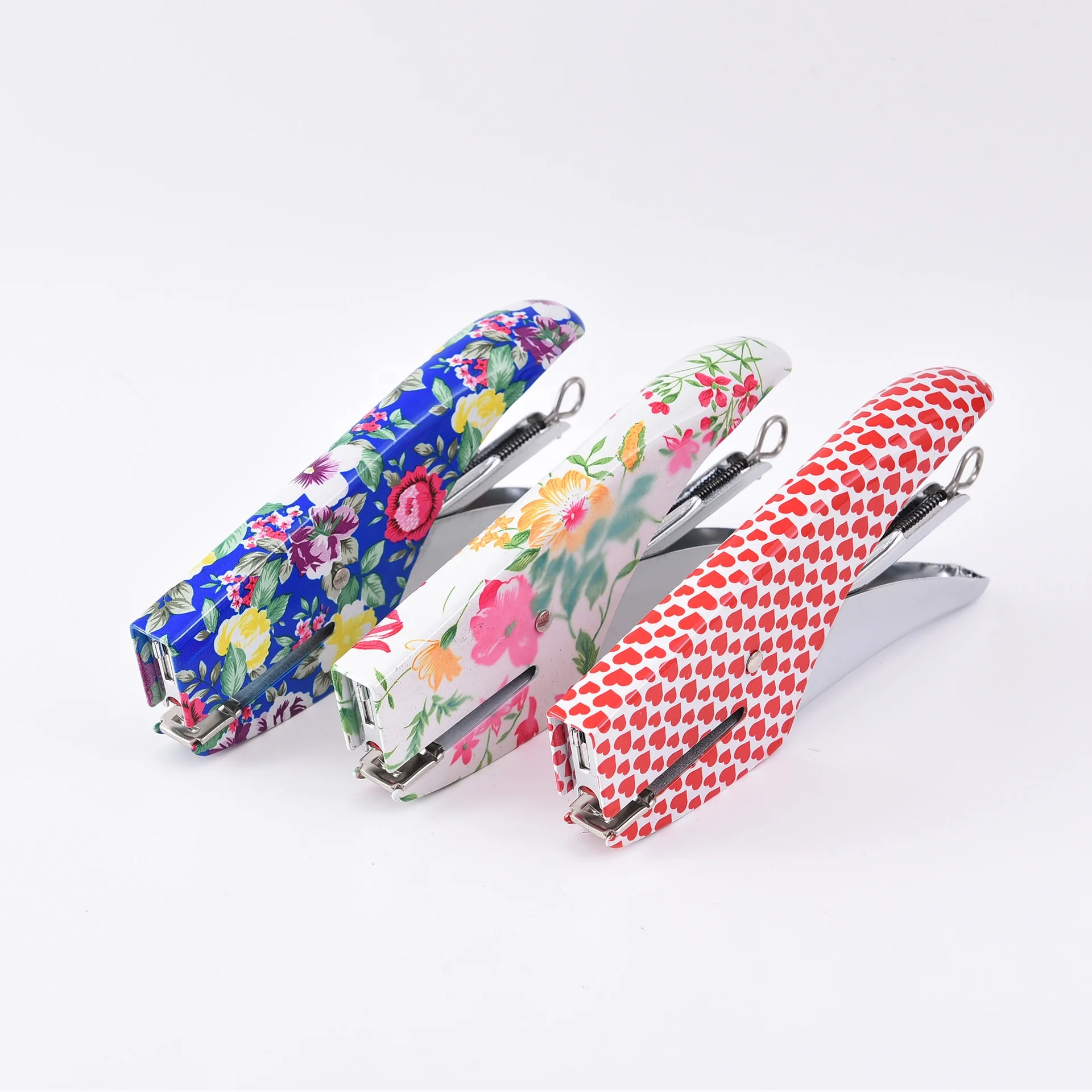 Printing  Metal Hand Held Stapler Desktop Manual Plier Stapler Labor-Saving Binding Machine stapler