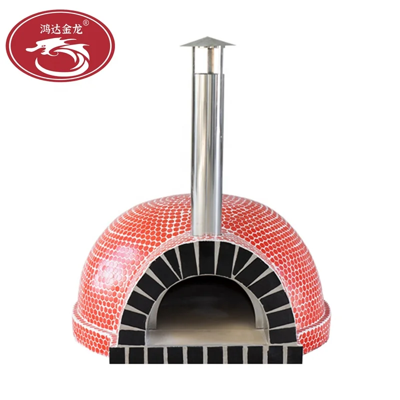 High Quality Large Commercial Cheap Coal Pizza Ovens Big Mobile Portable Outdoor Wood Fired Pizza Oven For Christmas Roasting