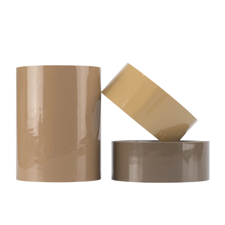 Hot melt glue Packing OPP Brown Color Strong adhesive Selling Tan BOPP Tape
