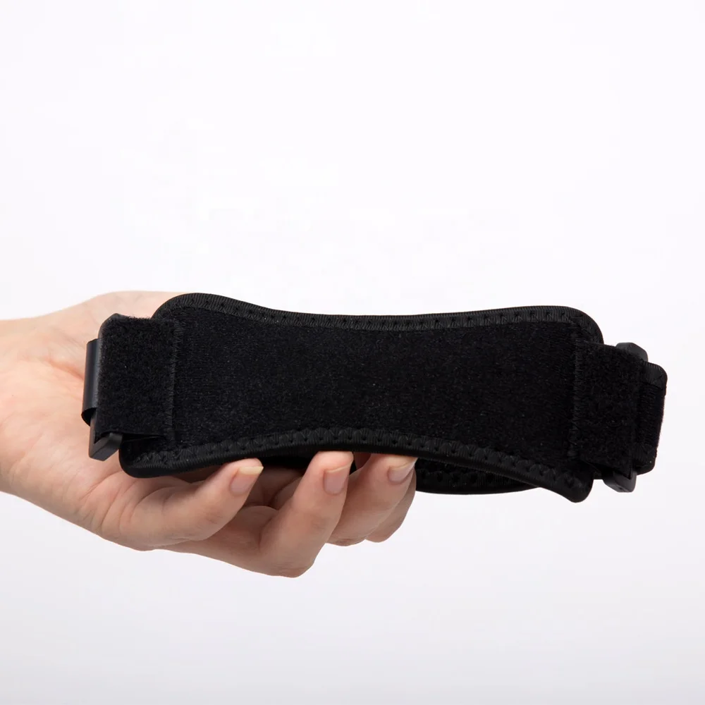 Wholesale Elastic Neoprene Adjustable Knee Support Patella Strap With Silicone Pad
