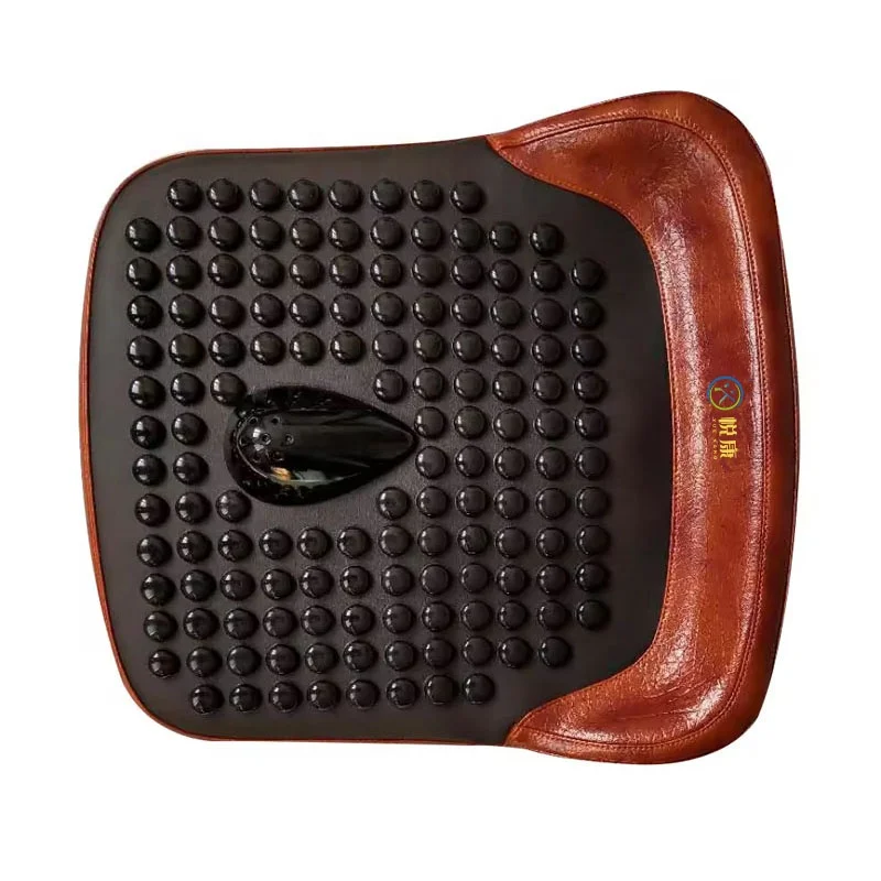 High quality thermal health fitness far infrared electric heating jade tourmaline cushion