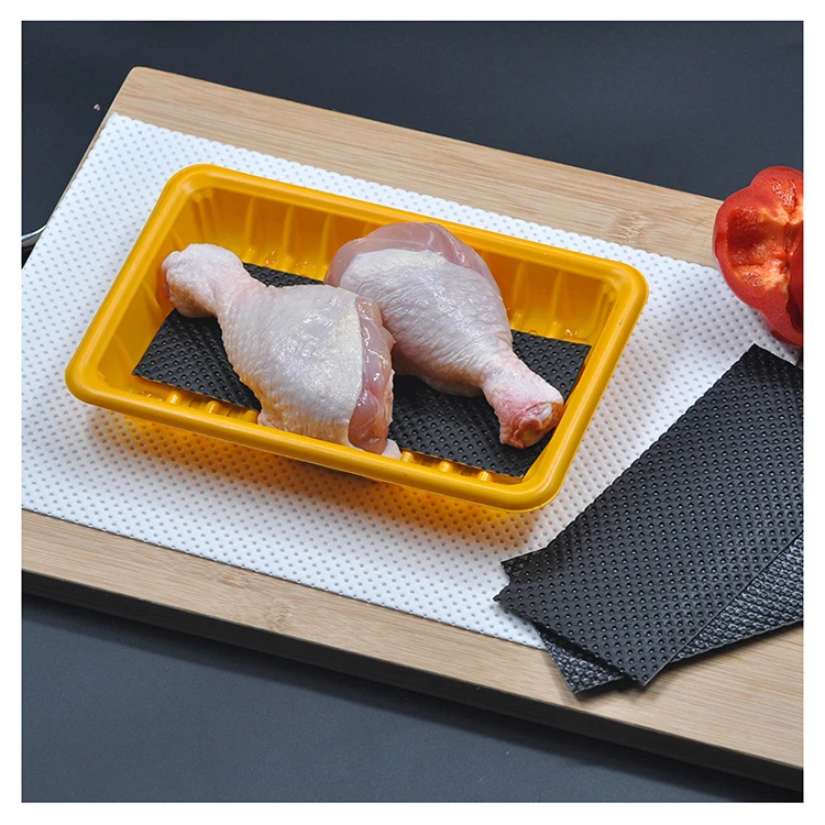 Удобная кухонная одноразовая впитывающая роликовая подушка для ягод, Высококачественная впитывающая подушка для курицы, впитывающие подушечки для фруктов