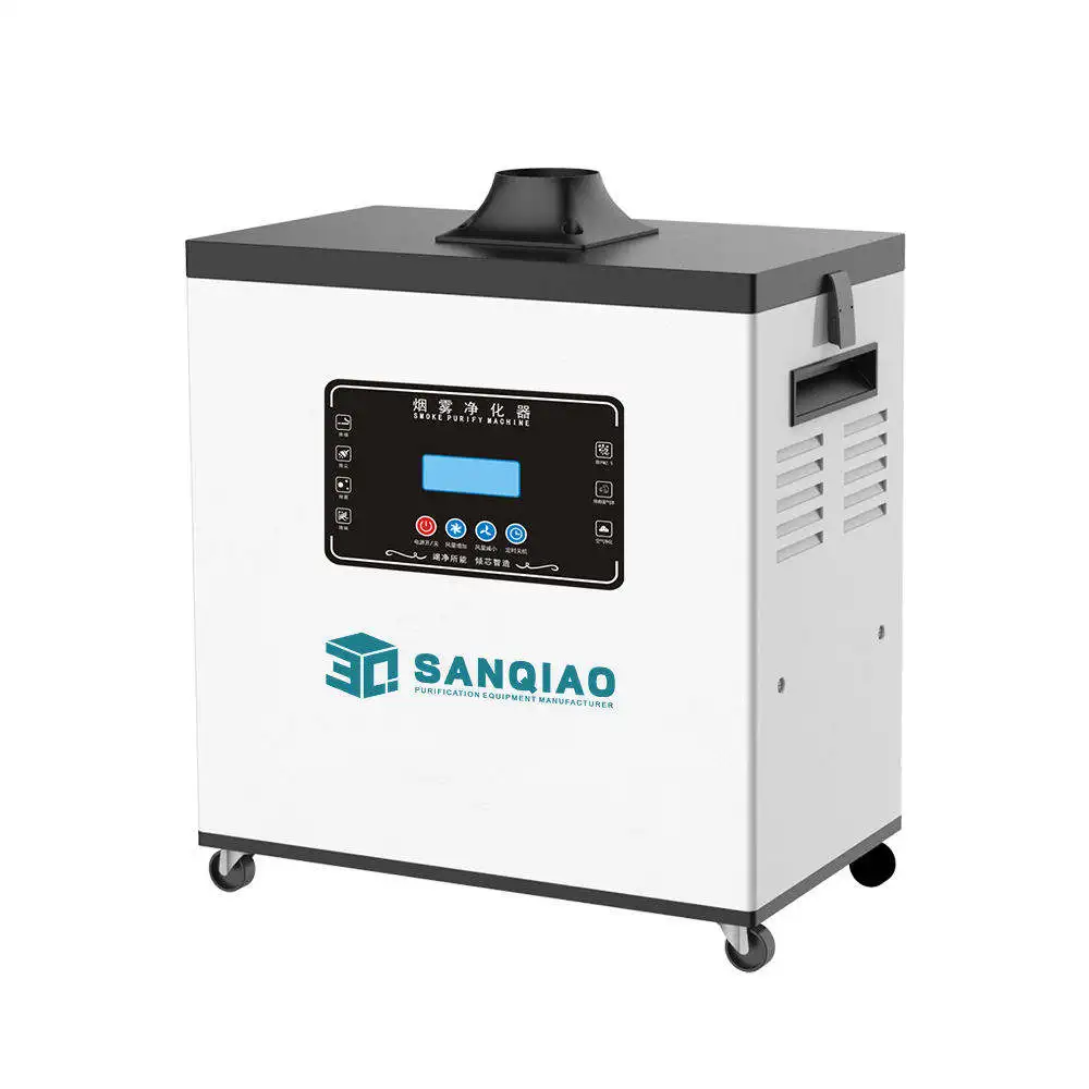 Extractor machine 300W Air flow fume extractor portable cleaner nail dust collector smoke evacuator HEPA Filter