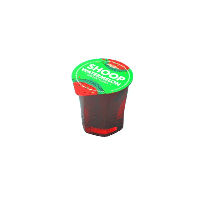 Custom Vodka Wine Jello shots alcoholic beverage Liquor Jelly
