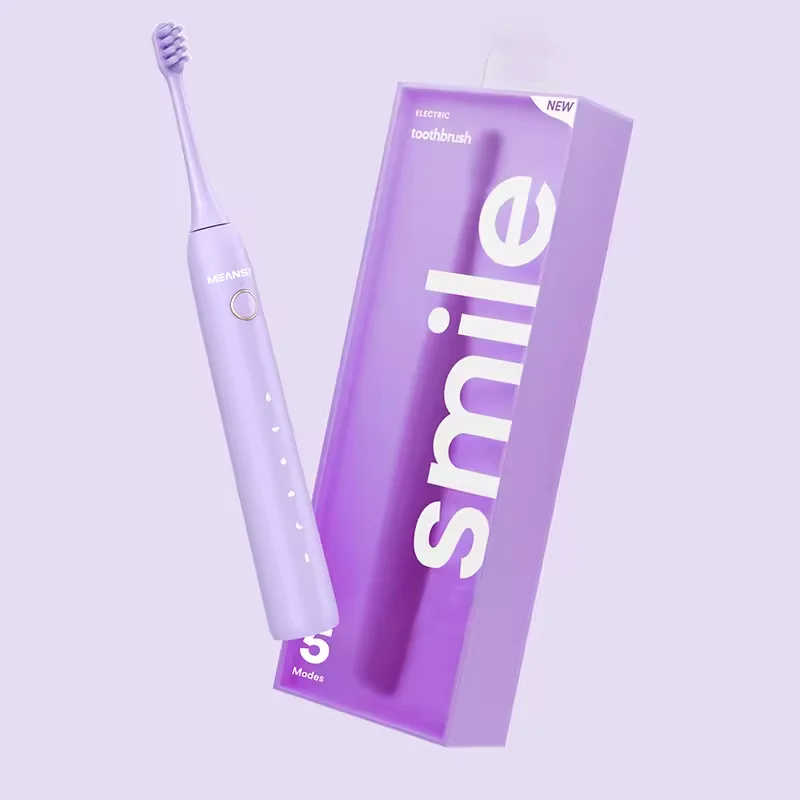 Top Rated High-Frequency Electric Toothbrush With Soft Bristles IPX7 Convenient Carrying Travel Use 2.8H Full Charging Safely