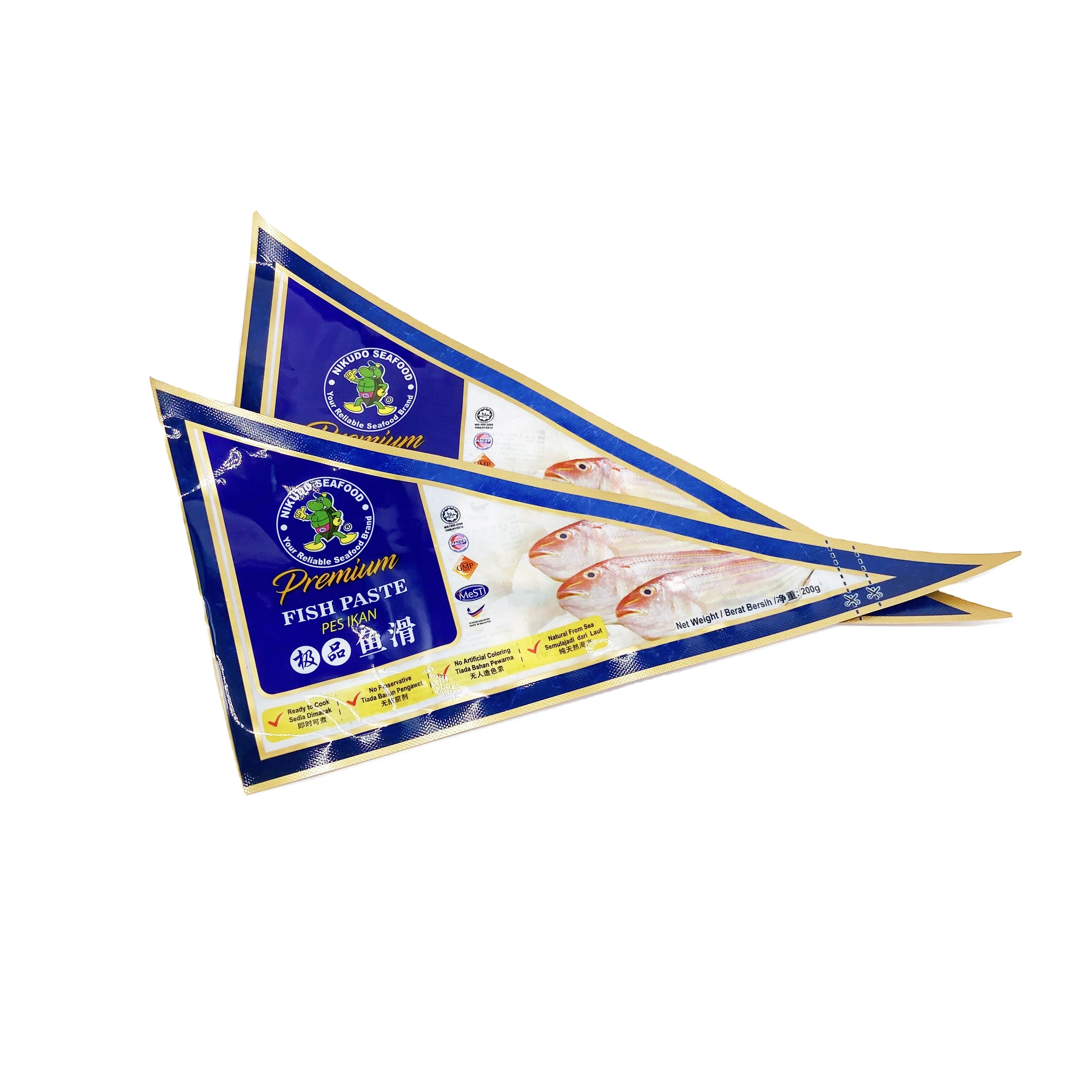 200G Glossy Finished Octopus/Cuttlefish Paste Squeeze Pouch Freezer Packaging Bag