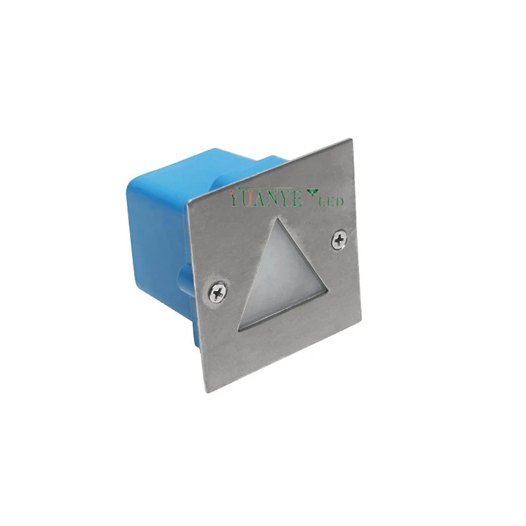 European Led Outdoor Step Light 1W 2W 3W 5W Stair Wall Mounted DC24V AC100V-265V