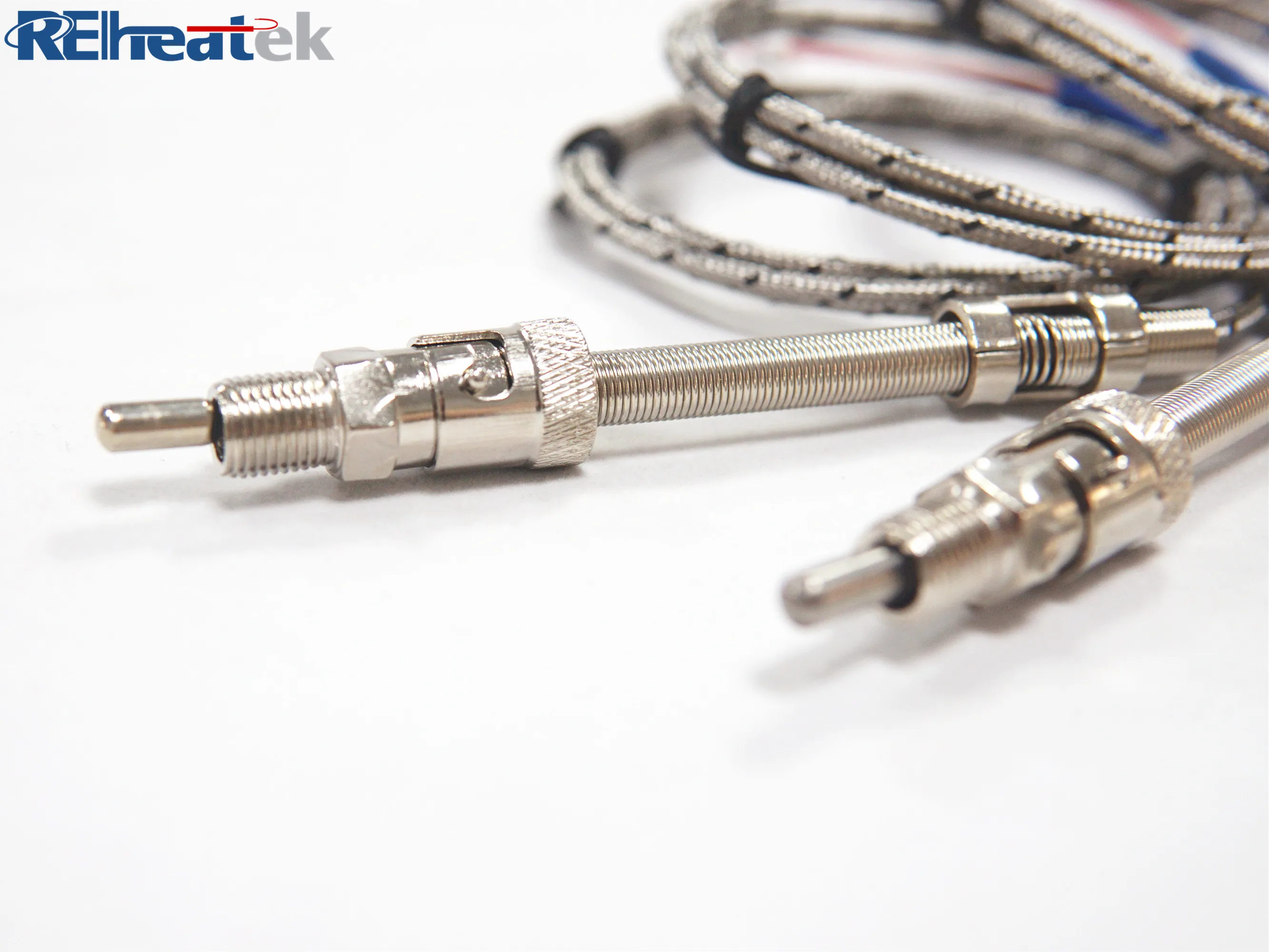 Hot Spring Loaded K J Type Thermocouple Temperature Sensor